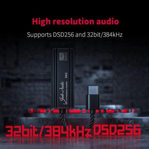 FiiO KA2 TC Headphone Amps High Resolution Lossless Sound (USB Type C)