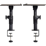 Gator Cases Framework Desktop Studio Monitor Clamp-On Stands (Pair)