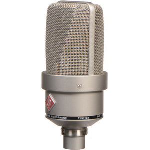 Neumann TLM 103 Large Diaphragm Condenser Microphone (Mono Set, Nickel) - The Camera Box