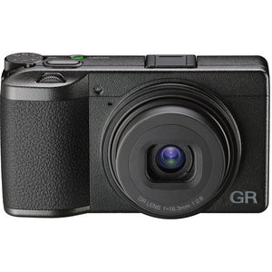 Ricoh GR III Digital Compact Camera, 24mp, 28mm f 2.8 Lens with Touch Screen LCD (GR3)