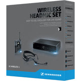 Sennheiser XSW 1-ME3-A Wireless Headmic Set, A Range 548-572 MHz