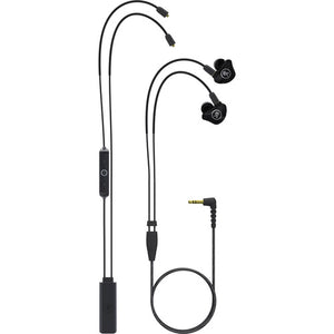 Mackie MP-220 BTA Dual Dynamic Driver In-Ear Headphones with Bluetooth Adapter Cable