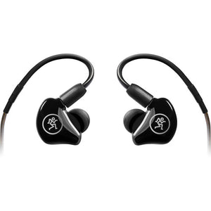 Mackie MP-240 BTA Dual Hybrid Driver In-Ear Headphones with Bluetooth Adapter Cable