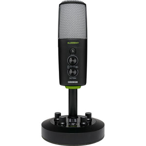 Mackie CHROMIUM Premium USB 3 Condenser Microphone with Built-in 2-Channel Mixer