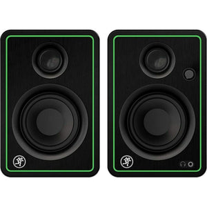 Mackie Big Knob Studio Monitor Controller And Interface Pro W/ CR3-X Creative Reference Series 3" Multimedia Monitors (Pair)