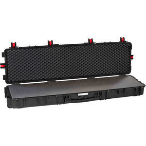 Explorer Cases 15416 X-Long Rifle Case 61" with High Density Full Foam & Wheels (Black) - 15416.BFF