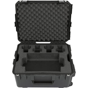 SKB iSeries Waterproof Case with Wheels for RODECaster Pro and Four PodMics