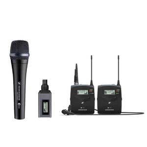 Sennheiser ew 100 ENG G4 Wireless Microphone Combo System A: 516 to 558 MHz With Sennheiser e935 Dynamic Cardioid Vocal Microphone,