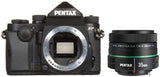 Pentax KP 24.32 Ultra-Compact Weatherproof DSLR Camera (Black) with Pentax 35mm DA L f/2.4 AL Lens