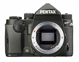 Pentax KP DSLR Camera (Black) + Pentax DA 18-55mm f/3.5-5.6 AL WR Zoom Lens - The Camera Box