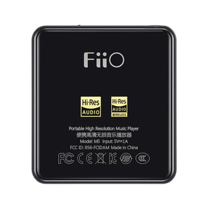 FiiO M5 Hi-Res Bluetooth Touch Screen MP3 Music Player (Black)