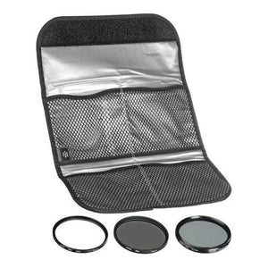 Hoya Digital Filter Kit - 3 Filters & Pouch (UV, CP, ND 0.9) - The Camera Box