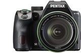 Pentax K-70 DSLR Camera with 18-135mm Lens (Black) with Pentax AF360FGZ II Flash