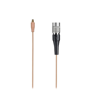 Audio-Technica BP892xcW-TH Omnidirectional Earset with Detachable Cable, cW-Style Locking 4-Pin Connector, Beige