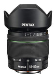 Pentax KP DSLR Camera (Black) + Pentax DA 18-55mm f/3.5-5.6 AL WR Zoom Lens - The Camera Box