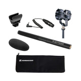 Sennheiser MKE 600 Shotgun Mic + Audio-Technica AT8415 Shock Mount + KA Cable