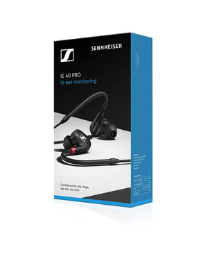 Sennheiser IE 40 PRO In-Ear Dynamic Monitoring Headphones (Black)