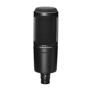 Audio-Technica/Mackie Professional Home Studio Starter Kit - AT2020 Microphone, M20x Monitor Headphones with Mackie CR3-X Moniter Speakers and Mackie Onyx Artist Interface