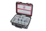 SKB iSeries 1510-6 Case with Think Tank-Designed Photo Dividers & Lid Organizer (Black) 3i-1510-6DL