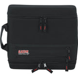 Gator Cases Slim EVA Carry Case for Single Wireless Microphone System; Live-in Style Holds Reciever, Body Pack, and Microphone with Antenna Access (GM-1WEVAA)