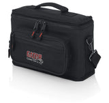 Gator Cases Padded Microphone Carry Bag; Holds up to (4) Wired Microphones (GM-4) - The Camera Box