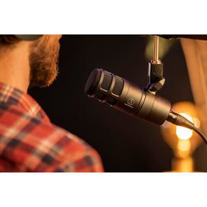 Audio-Technica AT2040 20 Series Front-Address Dynamic Podcast Microphone