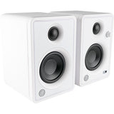 Mackie CR3-XBT Creative Reference Series 3" Multimedia Monitors w/Bluetooth (Pair, Limited-Edition White)