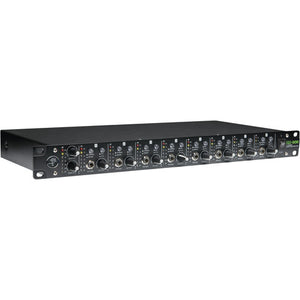 Mackie HM-800 Rack-Mountable, 8-Channel Headphone Amplifier with Power Cable