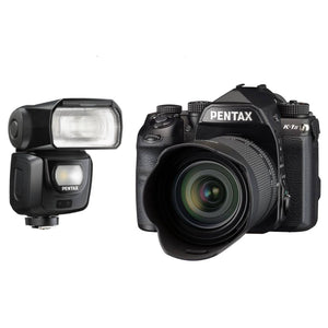 Pentax K-1 Mark II DSLR Camera with HD PENTAX-D FA 28-105mm f/3.5-5.6 ED DC WR Auto Focus lens & Pentax AF540FGZ II Flash