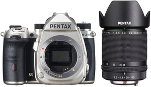 Pentax K-3 Mark III DSLR Camera (Silver) w/ HD PENTAX-D FA f/3.5-5.6 ED DC Lens