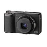 Ricoh GR III with GW-4 Wide Conversion Lens, GA-1 Lens Adapter, and DB-110 Rechargeable Battery