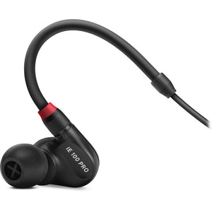 Sennheiser IE 100 PRO Straight Cable In-Ear Monitoring Headphones (Black)